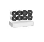 Tenda kit supraveghere 8 canele POE K8P-4TR, rezolutie: 4MP, latime