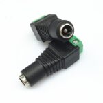 Conector de alimentare (MAMA), 12V, cu surub, 5.5*2.1mm, LN-CT02G, pachet - imagine 2