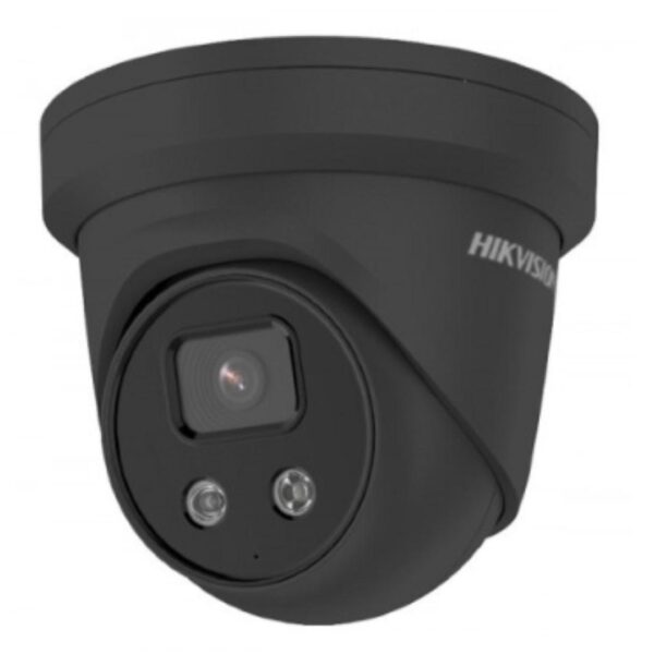 Camera supraveghere Hikvision IP turret DS-2CD2346G2-ISU/SL(2.8mm)(C) (black), 4MP, culoare neagra,