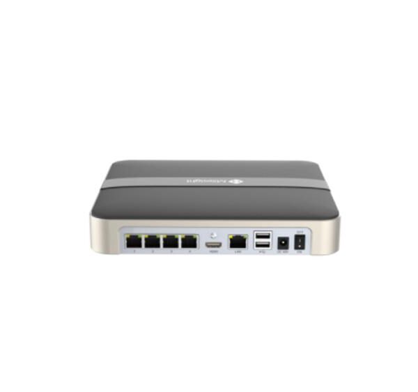 Mini POE NVR Milesight 4 Canale MS-N1004-UPC, Rezolutie inregistrare: 8MP