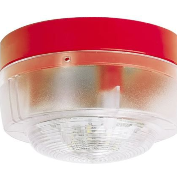Dispozitiv alarmare optica rosu-LED rosu