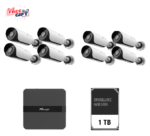 Kit supraveghere video Milesight 8 buc camera MS-C2964-UPD + 1