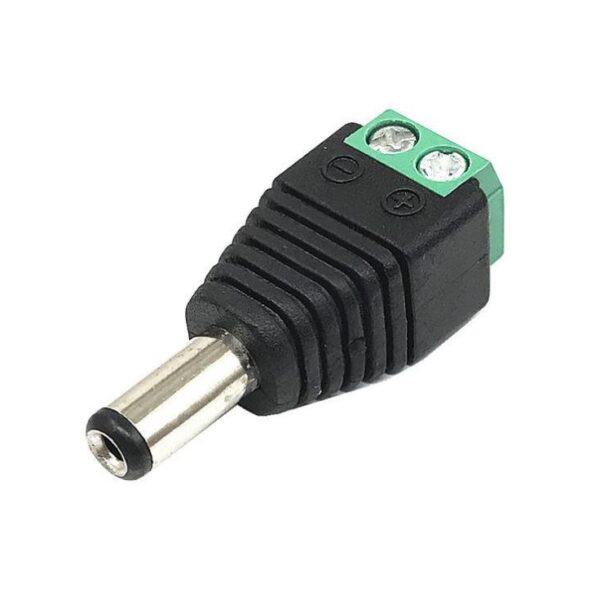 Conector de alimentare (TATA), 12V, cu surub, 5.5*2.1mm, ND-CON18A- 10buc,