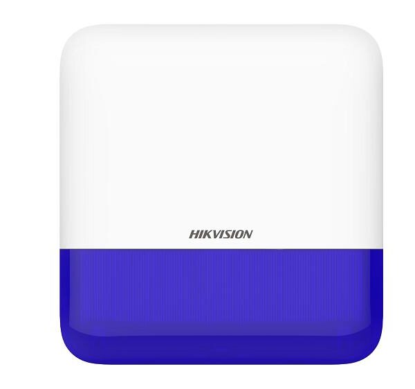 Sirene de exterior wireless AXPRO Hikvision DS-PS1-E-WE(Blue Indicator), frecventa de
