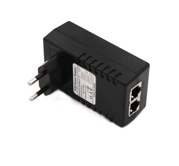 Injector POE 0.3A 48V 14W;STD-POE4803-A,Input voltage 100-240V 50/60Hz, POE input