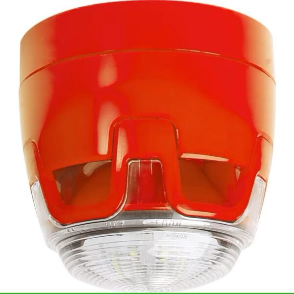 HW Dispozitiv alarmare optica O roşu-LED roşu Esser CWSS-RR-S3