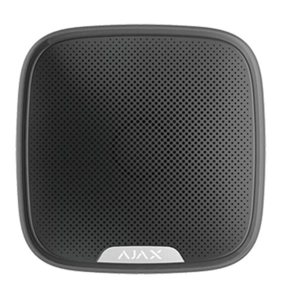 Sirena de exterior, wireless, negru - AJAX; Presiune acustica: 85