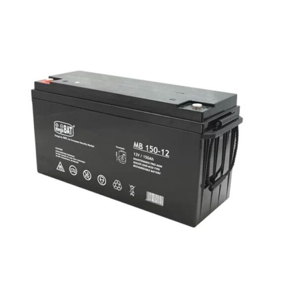 Acumulator VRLA AGM fara intretinere Megabat MB 150-12; Capacitate:150Ah; Voltaj:
