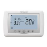 Termostat WiFi Tellur Smart, incalzire centrala, alb