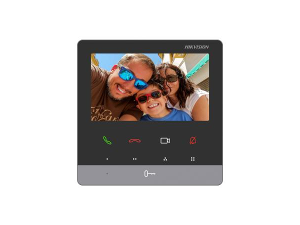 Post interior videointerfon IP Hikvision DS-KH6100-E1, 4.3-inch colorful non-touch screen,