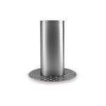 Stalp / bolard fix restrictionare acces auto Motorline MPIE5/400, inox - imagine 2