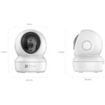 Camera supraveghere video WIFI Pan & Tilt Ezviz CS-H6C-R101-1G2WF; Senzor: - imagine 2