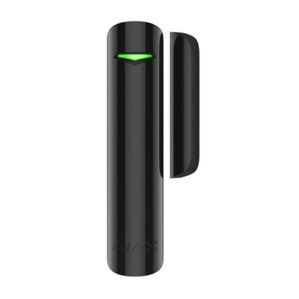 Contact magnetic DoorProtect, wireless, negru - AJAX; Interspatiu: max. 2