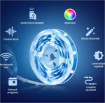 TP-Link Tapo L900-10 Smart light strip kit, 16 milioane culori, - imagine 2