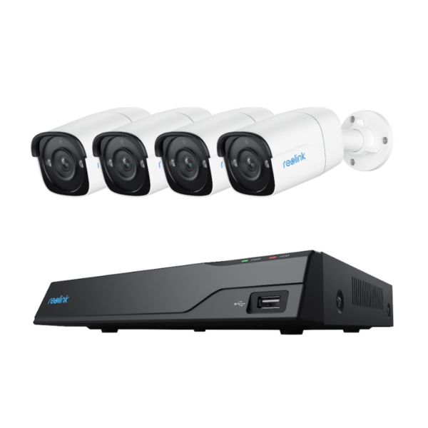 NVR Reolink RLK8-410B4-5MP; NVS8-5MB4 Contine un NVR NVS8 si 4