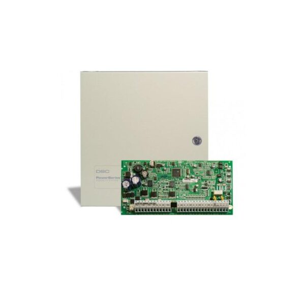 Centrala 8 zone pe placa + 1 zona pe tastatura,