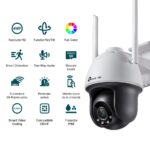 TP-LINK VIGI 4MP Outdoor PAN/TILT WI-FI Camera,VIGI C540-W(4mm),Senzor: 1/3", Lentila: - imagine 2