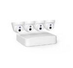 Tenda kit supraveghere 4 canele POE K4P-4CR, rezolutie: 4MP, latime