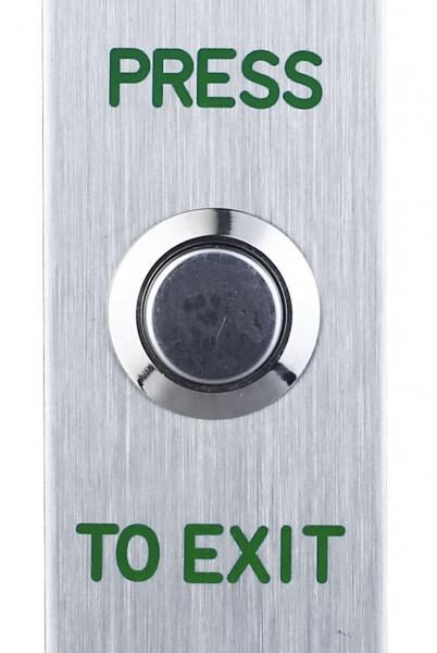 Buton de iesire ND-EB24, Iesire contact: NO/NC, material: otel inoxidabil,
