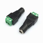 Conector de alimentare (MAMA), 12V, cu surub, 5.5*2.1mm, LN-CT02G, pachet - imagine 4