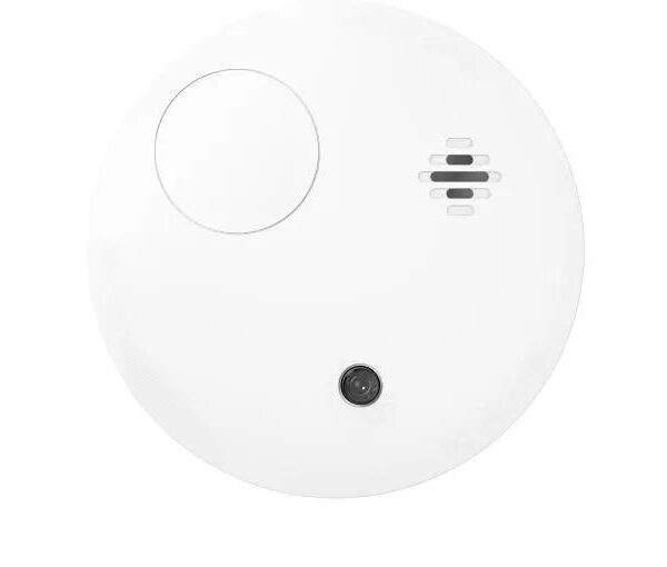 Detector de fum wireless Hikvision DS-PDSMK-E-WE, frecventa operare: 868MHz, criptare: