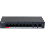 Dahua 10-Port Cloud Managed Desktop Gigabit Switch cu 8-Port PoE, - imagine 2