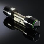 Cilindru electronic LIBRA SMART, cu knob mecanic PREMIUM, 40x40, RFID, - imagine 2