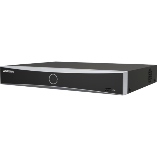 NVR Hikvision 4 canale AcuSense DS-7604NXI-K1/4P; 1-ch@12 MP or 2-ch@8