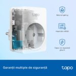 TP-LINK TAPO P100M Mini priză Wi-Fi smart, compatibilă cu Matter, - imagine 3