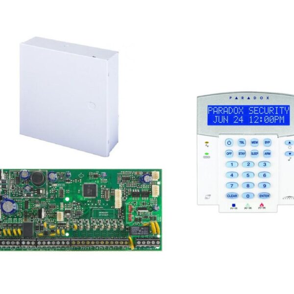 Centrala Paradox SP6000; 8 intrări de zonă sau 16 cu