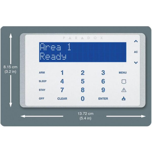 Tastatura LCD monocrom TOUCH SENSE (taste capacitive) si 32 de