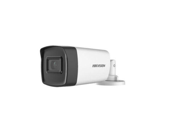 Camera supraveghere Hikvision Turbo HD bullet DS-2CE17H0T-IT3FS(2.8mm), 5MP, microfon audio