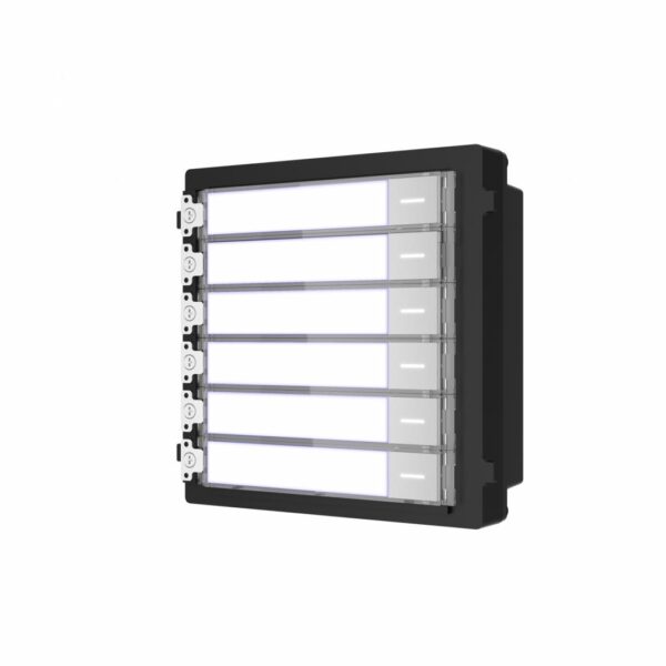 Modul de extensie videinterfon cu sase butoane de apelare Hikvision