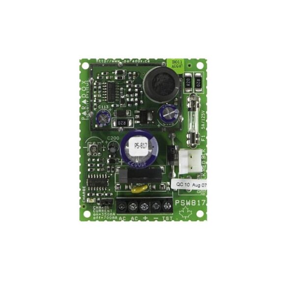 Sursa de alimentare in comutaţie PARADOX; protectie electronicăcurevenire automată; 12Vdc