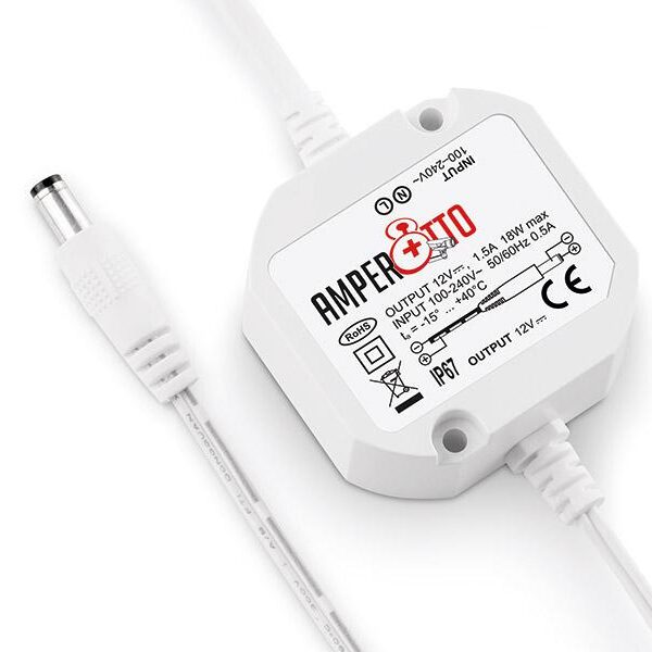 Sursa de alimentare pentru exterior 1.5A/12V, Venitem AMPEROTTO, Cea mai