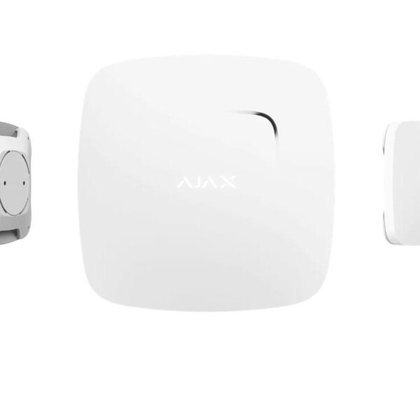 Detector de fum si temperatura FireProtect, wireless, alb - AJAX;