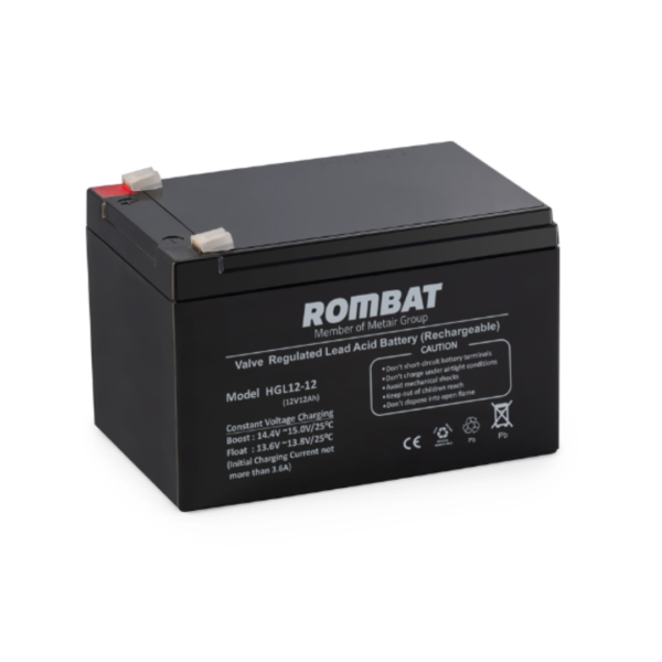 Acumulator stationar pentru UPS 12A/12V, HGL12-12; 151mm x 99mm x