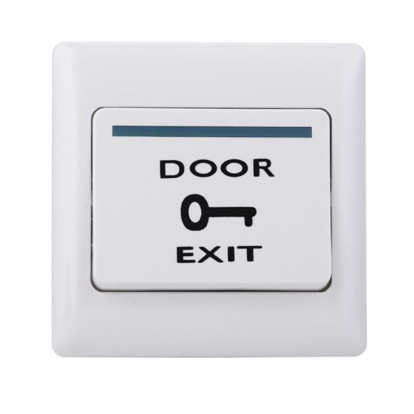 Buton de iesire incastrabil din plastic, ND-EB02A, fara LED; Iesire