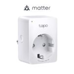 TP-LINK TAPO P100M Mini priză Wi-Fi smart, compatibilă cu Matter,