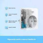 TP-Link MINI SMART WI-FI SOCKET TAPO P110(4-PACK), Protocol: IEEE 802.11b/g/n, - imagine 3