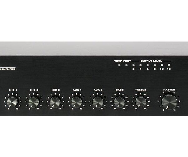 Mixer amplificator ITC T-240D, pentru sisteme de Public Address (PA),