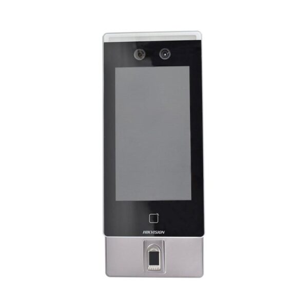 Terminal de access control cu recunoastere faciala si amprenta Hikvision