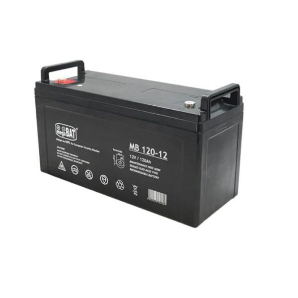 Acumulator VRLA AGM fara intretinere Megabat MB 120-12; Capacitate:120Ah; Voltaj: