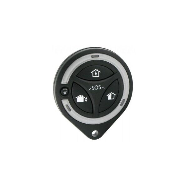 KEYFOB, 4 BUTTONS, 1 LED + SOS Security Grade 2