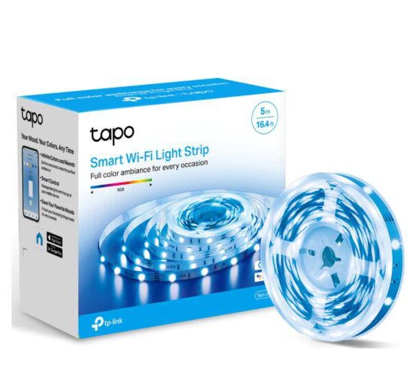 TP-Link Tapo L900-5 Smart light strip, Wi-Fi,multicolor, Dimmable, cuttable, Wi-Fi