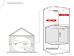 Adaptor Bridge pentru lifturi Hikvision DS-3WF01C-2N, distanta transmisie wireless: 500m, - imagine 2