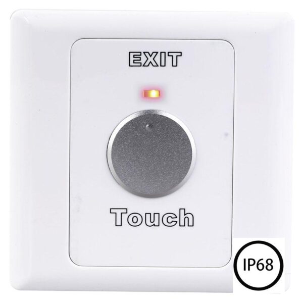 Buton de iesire waterproof ND-EB30, iesire contact: NC/NO, IP68, LED
