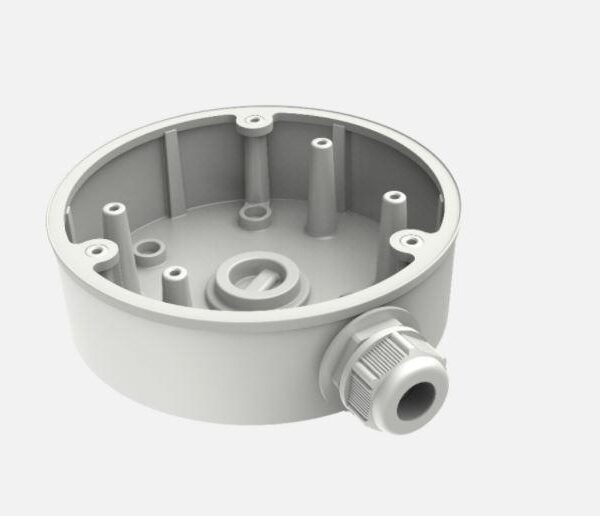 Doza conexiuni Hikvision DS-1280ZJ-PT6, material aliaj de aluminiu, dimensiuni: Φ137