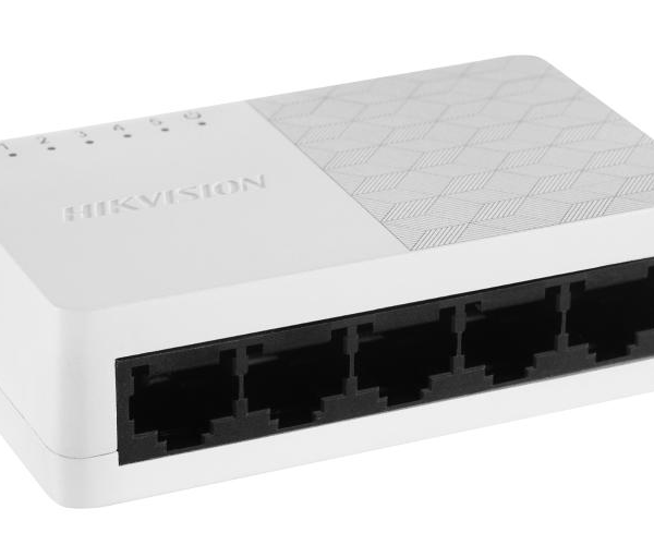 Switch Hikvision DS-3E0505D-O: 5 x 10/100/1000 Mbps ethernet port, 5
