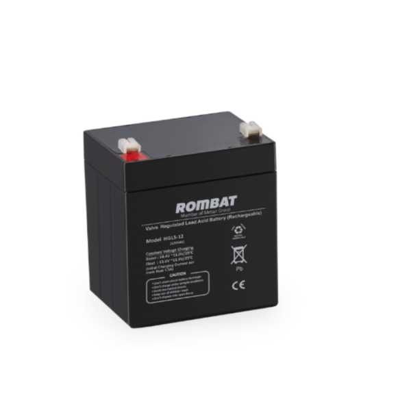 Acumulator stationar 5A/12V HGL12-5, Dimensiuni 90 x 70 x 107